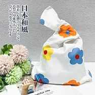 【Sayaka紗彌佳】京都和風結經典印花系列手腕包 -經典小花款