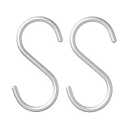 [MUJI無印良品]鋁製S掛鉤/中/2入