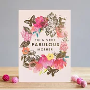 【LOUISE TILER】 Fabulous Mother 母親節卡片 #GF003