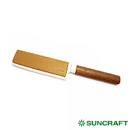 【日本川山鳥 SUNCRAFT】可攜式水果刀-方(附刀套)