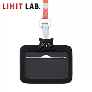 LIHIT LAB A-7804 造型證件套 黑貓