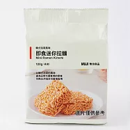 【MUJI無印良品】即食迷你拉麵 (韓式泡菜風味) 120g(30g&times;4入)