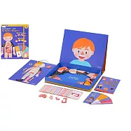 mierEdu~ 男生&女生人體情緒探險磁性拼圖盒(英文版)