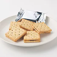 [MUJI 無印良品]奶油風味夾心餅乾/可可.2入x6袋