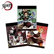 鬼滅之刃 3入組 便條紙 竈門炭治郎、煉獄杏寿郎、魘夢