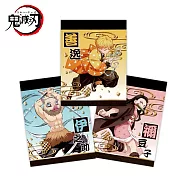 鬼滅之刃 3入組 便條紙 我妻善逸、竈門禰豆子、嘴平伊之助