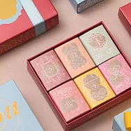 《雪文洋行》潤澤香氛皂六入禮盒|快樂儀式
