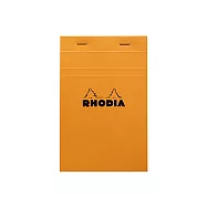 【Rhodia|Basic】N&deg;14上掀式筆記本_11x17cm_5x5方格_80g_80張_ 橘皮