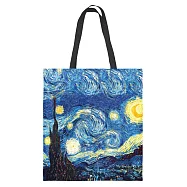 【素包包】單肩包 文藝簡約梵谷復刻托特側背(44045) _星夜