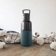 【美國HYDY】ESTIVA輕靚水瓶 | 碳黑-亞得里亞海