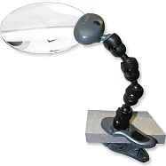 《CARSON》美國 Attach LED 彎彎夾式放大鏡 | 物品觀察 老人閱讀 年長長者 輔助視力