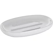 《KELA》Isabella陶製肥皂盒 | 肥皂架 香皂碟 皂盒 - 白