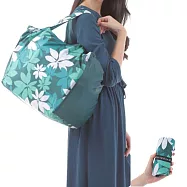 ENVIROSAX 大容量保溫束口購物袋─ 綠葉