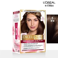 LOREAL Paris 巴黎萊雅 優媚霜三重護髮染髮霜 172g 5 淺棕