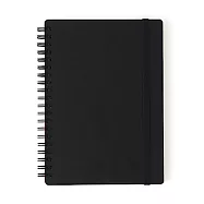 [MUJI無印良品]上質紙雙環筆記本(6mm橫線).附帶/80張.B6