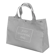 E.City_牛津布超級大容量購物收納包 大灰