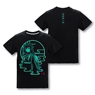 潮流T-shirt(霞柱)-鬼滅之刃L L 黑色