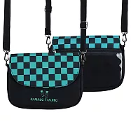 側背袋(手機)-鬼滅之刃A款(炭)