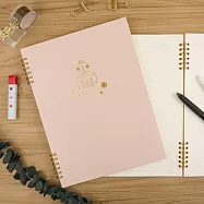 【Conifer】16K機器人系列線圈筆記本 -橫線-未來粉