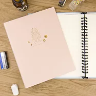 【Conifer】25K機器人系列20孔孔夾-不含內頁 -未來粉