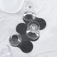 《TRUDEAU》酒杯瀝水墊(灰) | 餐具杯盤墊 隔水墊 流理臺墊