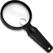 《CARSON》View 簡約聚焦放大鏡(8.2cm) | 物品觀察 老人閱讀 年長長者 輔助視力