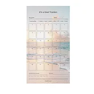 PAPERIAN Goal Tracker - 30days 海邊的夕陽