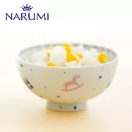 NARUMI日本鳴海骨瓷Crown Kids兒童飯碗160cc (搖搖木馬)