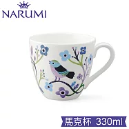 NARUMI日本鳴海骨瓷Monika聯名 鳥之歌330cc馬克杯
