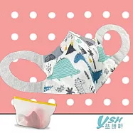 YSH益勝軒 小童4-7歲 3D 醫療 立體口罩-台灣製 符合國家標準 恐龍王國(50入/盒) 恐龍王國(50入/盒)