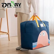 【OMORY】全功能標記收拾-繽紛海洋萬用收納袋(L號) -海洋藍