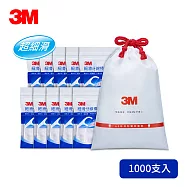 3M 細滑牙線棒散裝超值分享包 (1000支入)