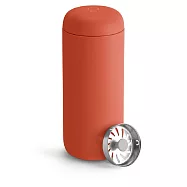 【FELLOW|新色限量上市】CARTER MOVE MUG 卡特隨行真空陶瓷咖啡保溫杯-瘦版小口徑 473ml/16oz(四色可選) 火山紅