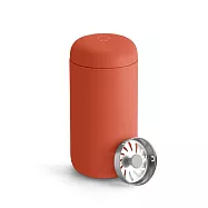 【FELLOW|新色限量上市】CARTER MOVE MUG 卡特隨行真空陶瓷咖啡保溫杯-瘦版小口徑 355ml/12oz(四色可選) 火山紅