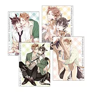 佐倉リコ老師「獸耳系列」(原作) 4入明信片組 A