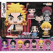 【日本正版授權】全套6款 口袋公仔系列 鬼滅之刃 04 扭蛋/轉蛋 公仔/模型 煉獄杏壽郎/猗窩座 144682
