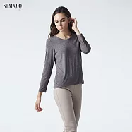 【ST.MALO】諾貝爾纖維石墨烯紅外線蓄暖女上衣-1956WT- 2XL 深褐棕