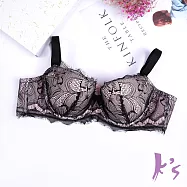 【K’s凱恩絲】羅曼史蕾絲親膚有氧蠶絲內衣-粉色B4401款 32/70B 粉色