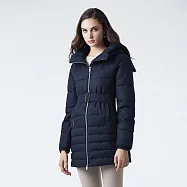 【ST.MALO】O.N.E.歐洲司莫克石墨烯蓄暖大衣-1966WJ- XL 深藍灰