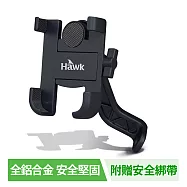 Hawk H73鋁合金機車手機架升級版(19-HCM730) 黑色