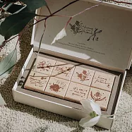 【Meow Illustration】花草印章套組 - Good Vibes Only(8入組)