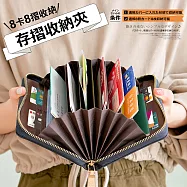 CHENSON 分層排排站8本存摺收納夾(CG15190-1) 藍