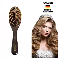 【FALLER 芙樂】德國製FSC梣木氣墊木齒梳 防靜電柔順直髮(放鬆按摩頭皮 專用)