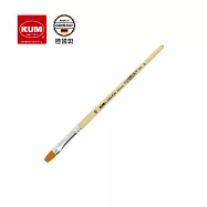 德國 KUM 庫姆 專賣店 School&Art 學生級合成纖維 水彩筆 平筆 10號 K53975