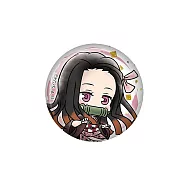 【日本正版授權】鬼滅之刃 花鳥風月(極) 徽章 日本製 別針/胸章 - 竈門禰豆子 334815B