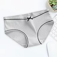 【K&rsquo;s凱恩絲】日系清新棉柔少女三角內褲 XL 灰色