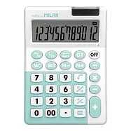 MILAN工業級銀離子抗菌計算機(12位數)_ 綠