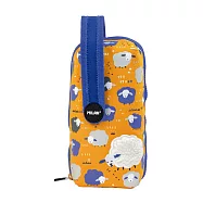 MILAN隨行畫筆袋著走(四口式)呆萌小羊(35件文具組)