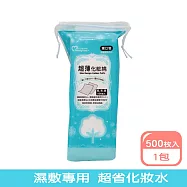 Beauty Fans超薄化妝棉500枚(束口包)