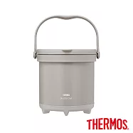 【THERMOS 膳魔師】燜燒提鍋4.5L_極光森林系列_橡實棕(TCRA-4501-NEBW)